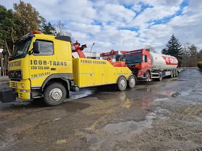 POMOC DROGOWA CZESTOCHOWA A1 IGOR-TRANS HOLOWANIE TIR TRANSPORT MASZYN BUDOWLANYCH, ROLNICZYCH